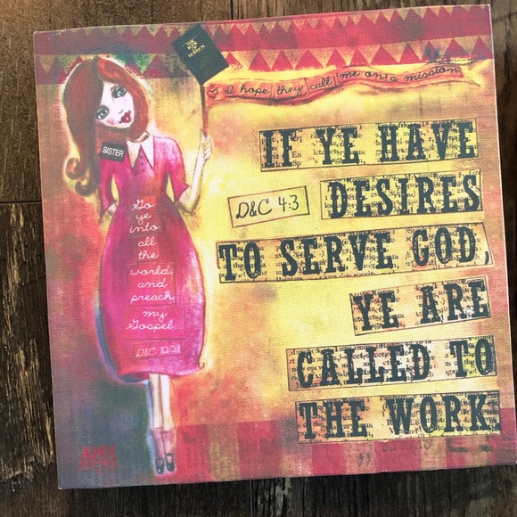 NWOT LDS Wall Hangings: SLC Temple, I Child of God - Picture 4 of 12